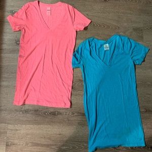 PINK XS Sleepwear T-Shirts 2Pack